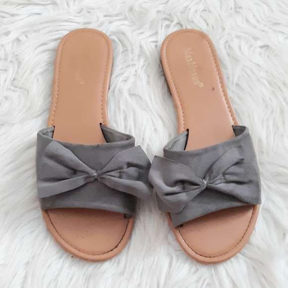 Maxmuxon Slip On Bow Sandals - Picture 3 of 5